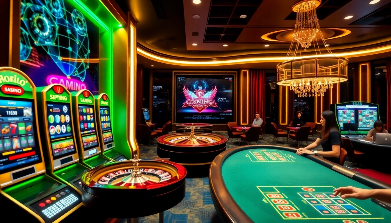 Découvrez l'excitation du casino en ligne France avec des machines à sous vibrantes et des tables de poker.