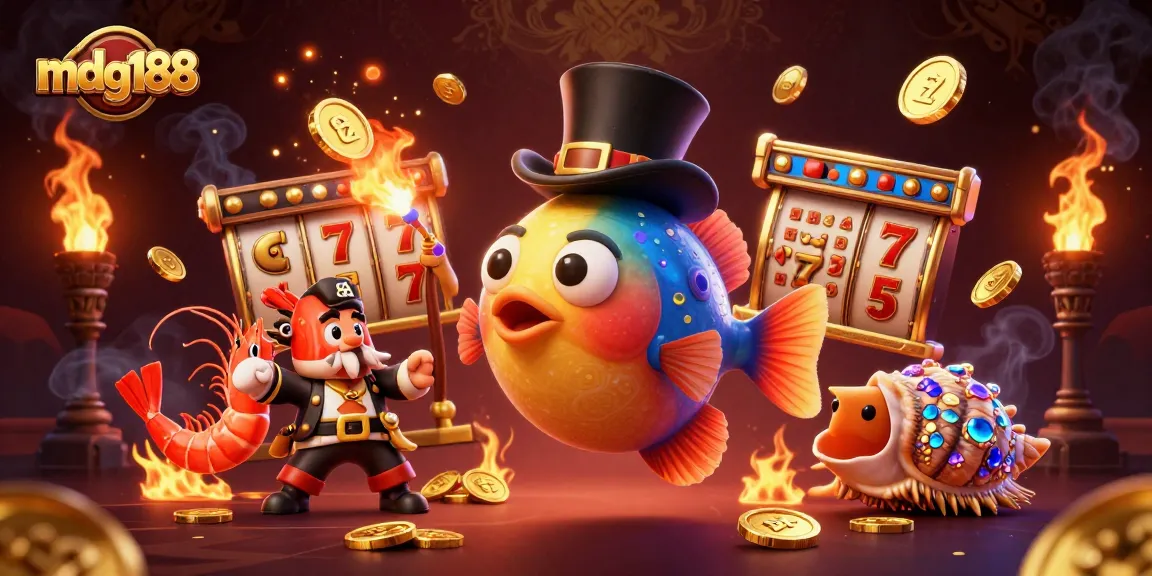 Experience thrilling gaming at mdg188 with captivating visuals of 3D characters and dynamic game elements.