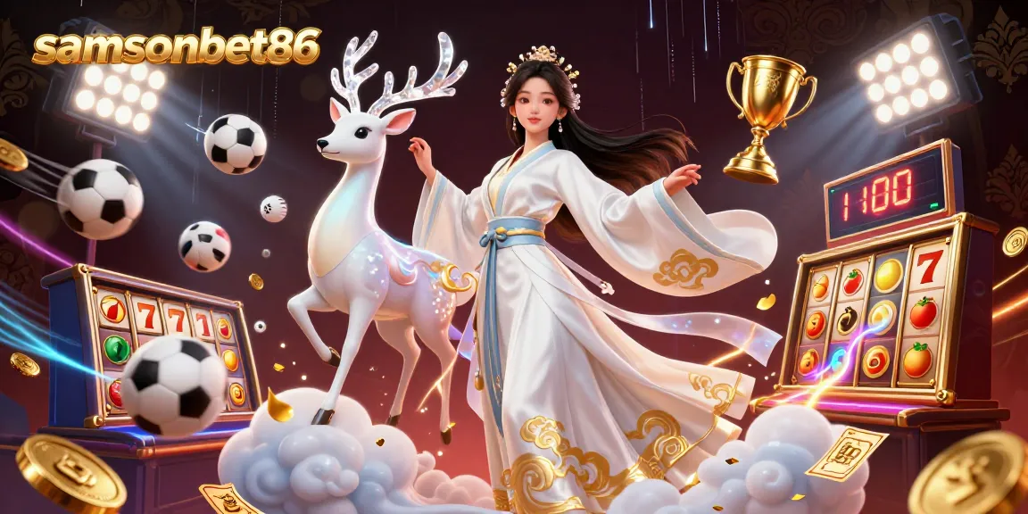Experience the thrill of samsonbet86 with dynamic casino elements and an enchanting scene.