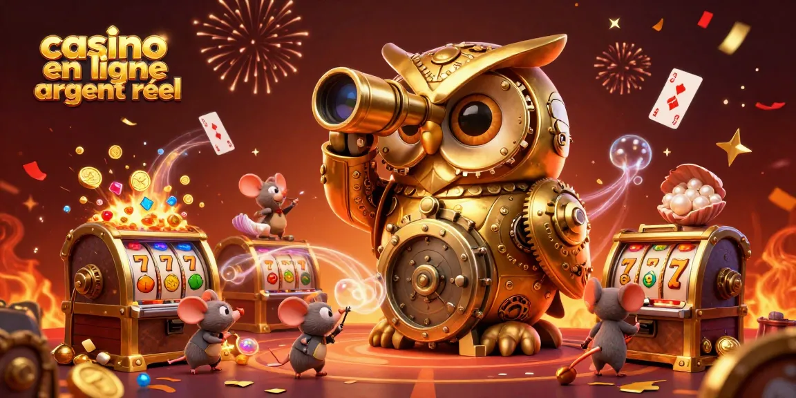 raflez les jackpots avec le casino en ligne argent réel en jouant à diverses machines à sous riches en gains