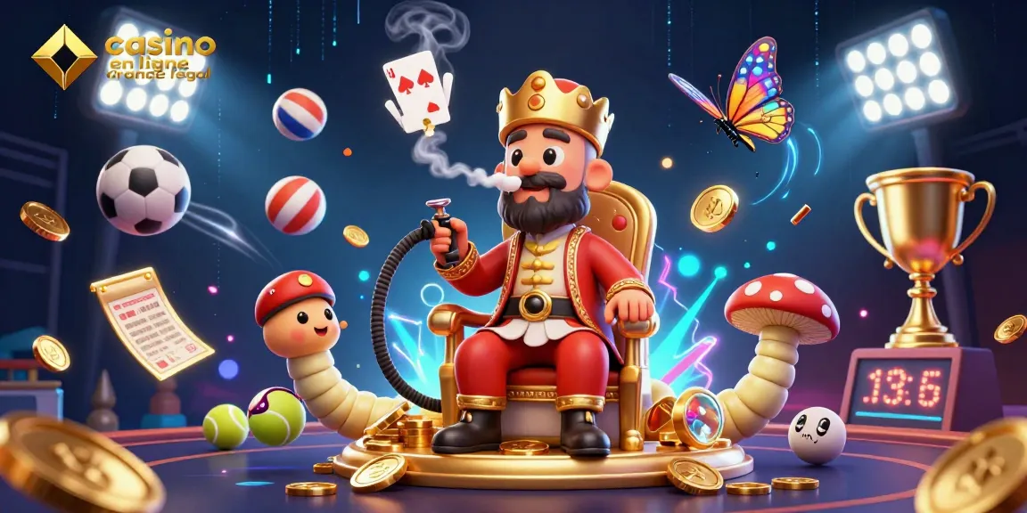 Visualisez les gains aux jeux avec le casino en ligne France légal, où un maître narguilé se transforme en roi des cartes.