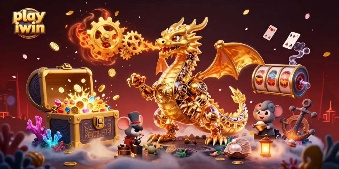 Play iwin games with vibrant cartoon-style dramatization showcasing entertainment and excitement.