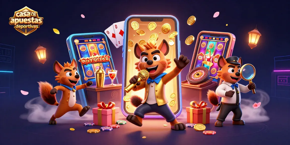 Disfruta de las casas de apuestas deportivas mientras ríen y juegan en un casino animado.