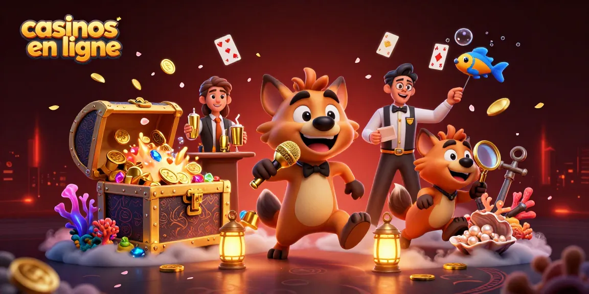 Visitez les casinos en ligne tout en profitant de performances de jeu amusantes autour de personnages cartoon