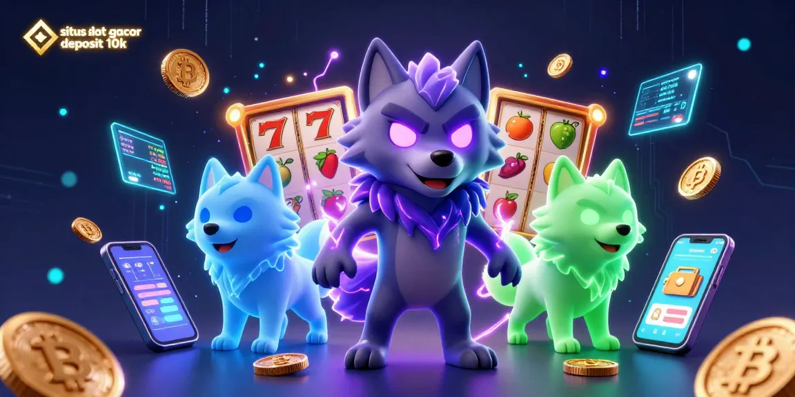 Situs slot gacor deposit 10k showcases thrilling slot gameplay with vibrant winning elements.