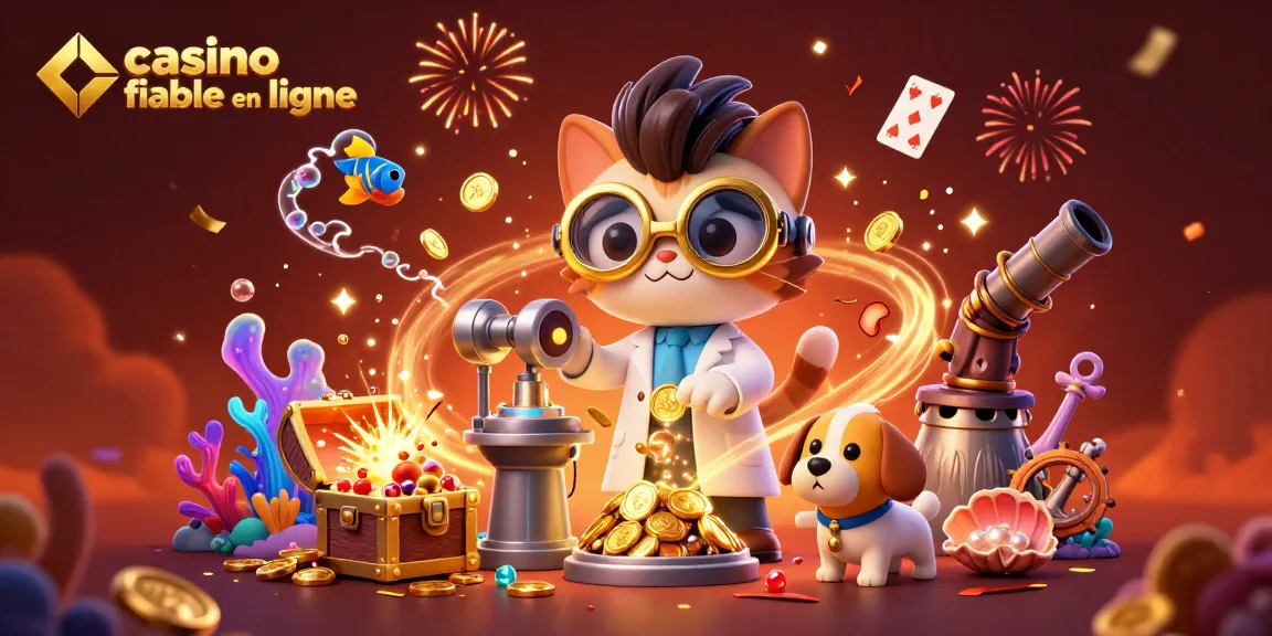 Jouez dans un casino fiable en ligne avec des animations de jeux dynamiques et amusantes.