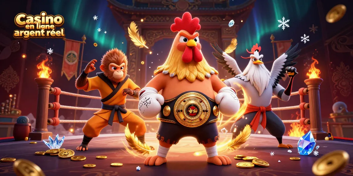 Découvrez les jeux de casino en ligne argent réel dans une ambiance captivante, entre combattants et richesse.
