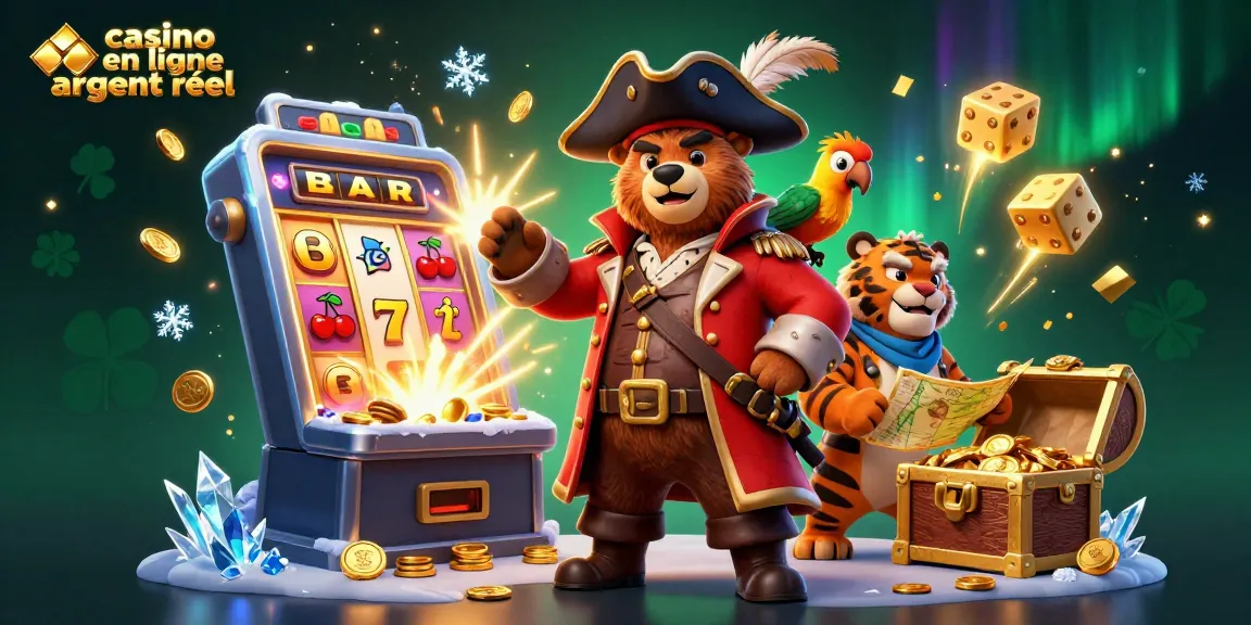Vivez l'adrénaline de casino en ligne argent réel, avec pirates et jackpots explosifs.