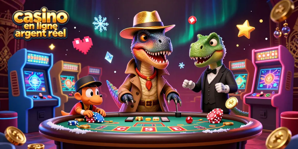 Profitez des émotions d'un casino en ligne argent réel avec des personnages de jeu captivants.